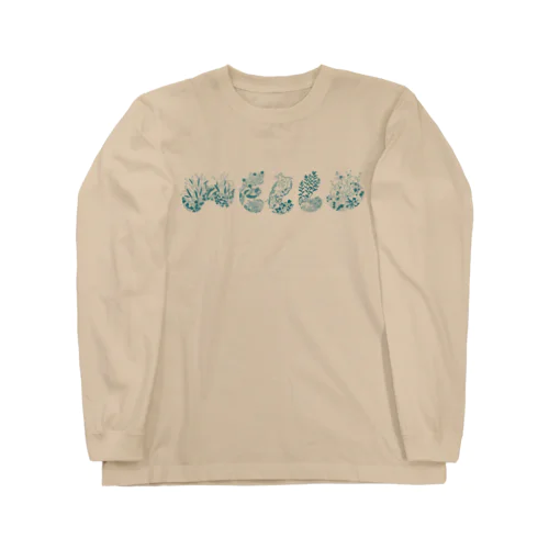 HELLO wild grasses ロングスリーブTシャツ