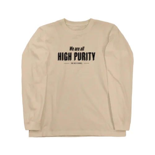 HIGH PURITY（高純度） ロングスリーブTシャツ