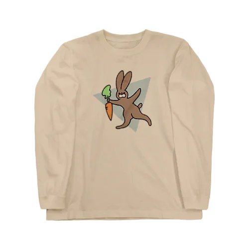 うさぎはぶにんじん Long Sleeve T-Shirt