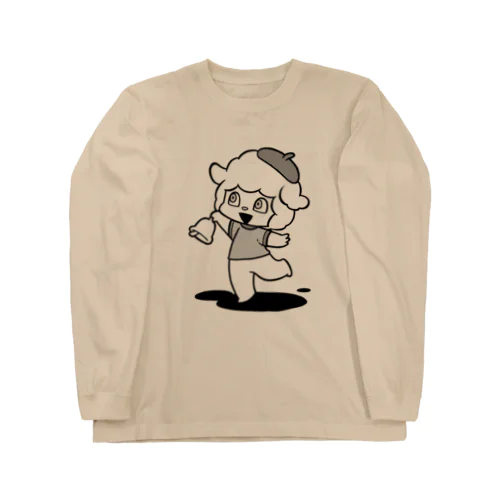 ひつじのクラウド Long Sleeve T-Shirt