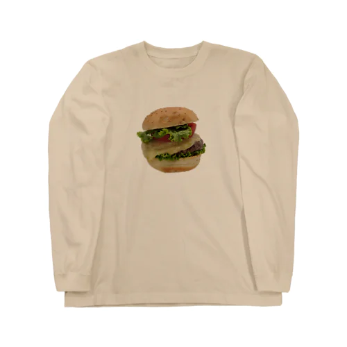 ハンバーガー Long Sleeve T-Shirt