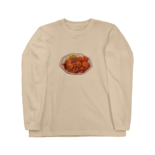 エビチリ（虾辣椒） Long Sleeve T-Shirt