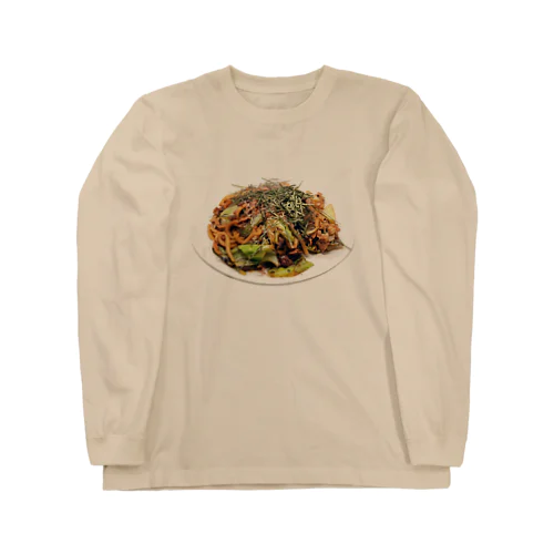 焼うどん Long Sleeve T-Shirt