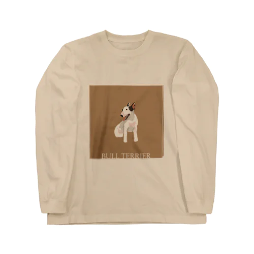 My favirite terriers drom A to Z　~B~  BULL TERRIER ロングスリーブTシャツ