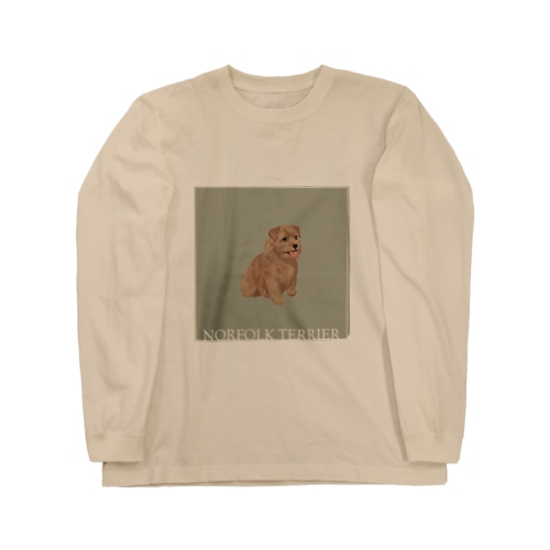 My favirite terriers drom A to Z　~N~ NORFOLK TERRIER Long Sleeve T-Shirt