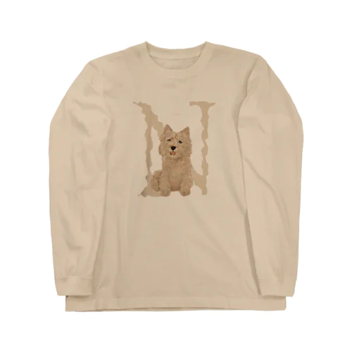 My favirite terriers drom A to Z　~N~ NORWICH TERRIER ロングスリーブTシャツ