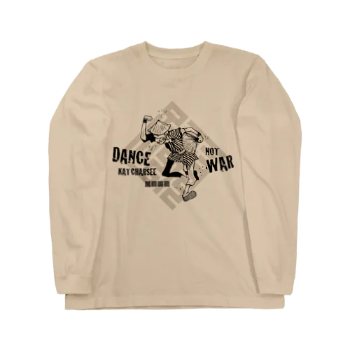 DANCE KATCHARSEE NOT WAR ロングスリーブTシャツ