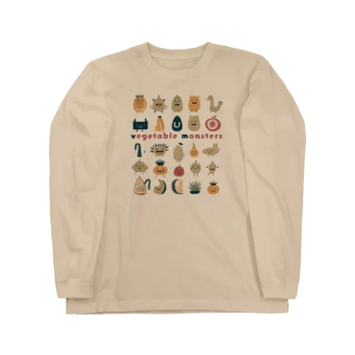 野菜の怪物たち Long Sleeve T-Shirt