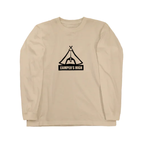 ワンポールテント Long Sleeve T-Shirt