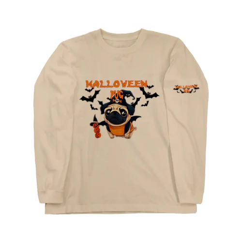 ハロウィン　パグ Long Sleeve T-Shirt