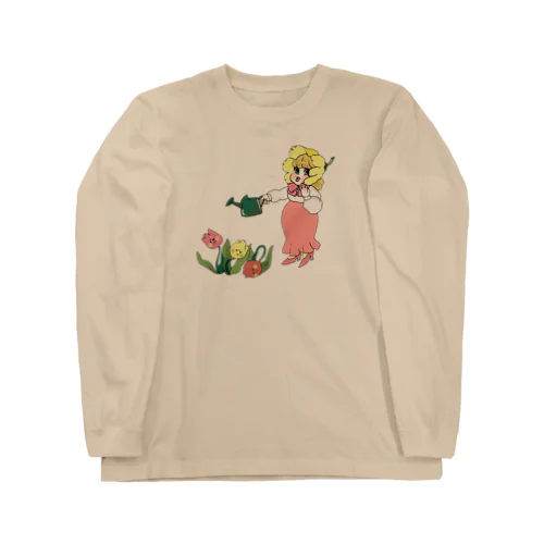 おしゃべりココちゃんのモーニングルーティン Long Sleeve T-Shirt