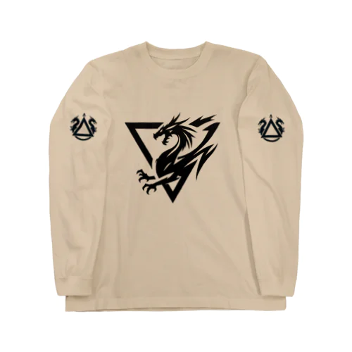 襲うドラゴン　ロゴ Long Sleeve T-Shirt