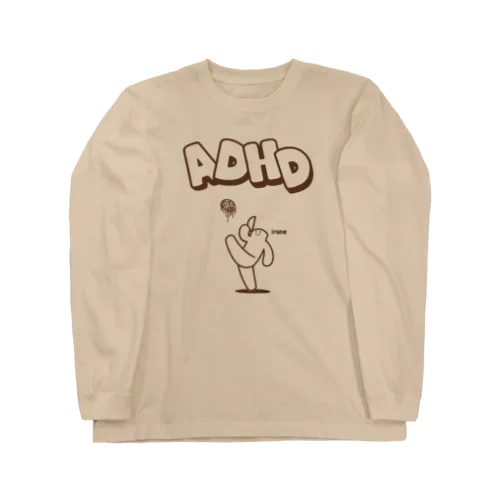 ADHD ロングスリーブTシャツ