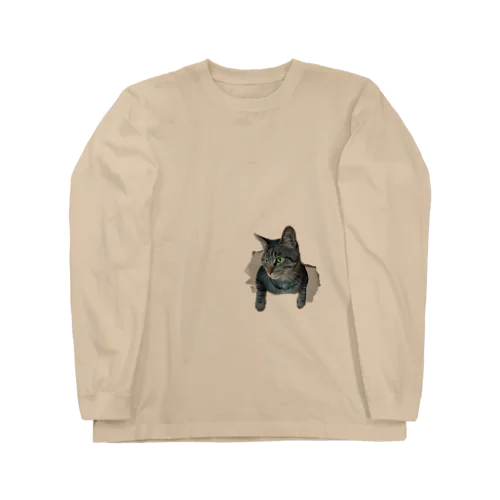 面白い猫　LOVE CAT Long Sleeve T-Shirt