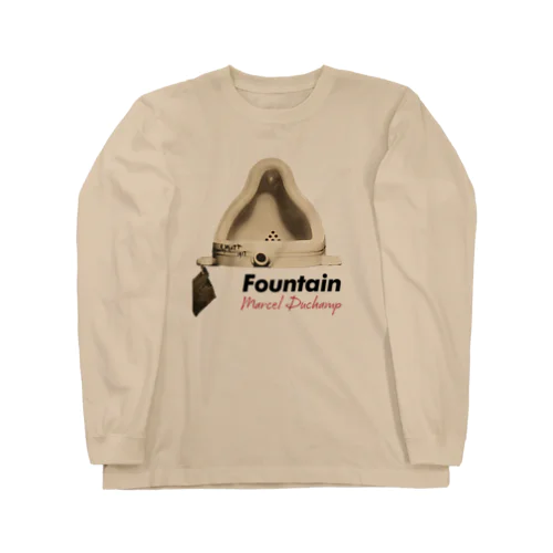 マルセル・デュシャンの泉 Long Sleeve T-Shirt