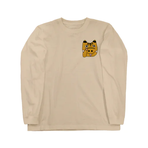 あっかんべーこ(黄) Long Sleeve T-Shirt