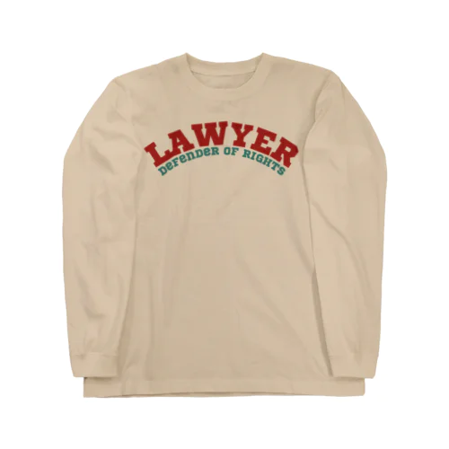 弁護士(Lawyer: Defender of Rights) ロングスリーブTシャツ