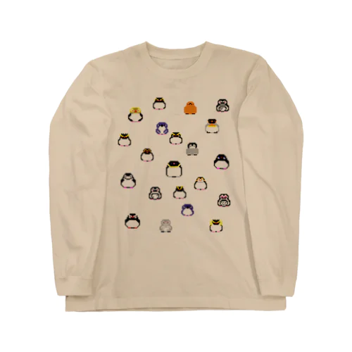 16bit Penguins Allstars(Sougara) Long Sleeve T-Shirt