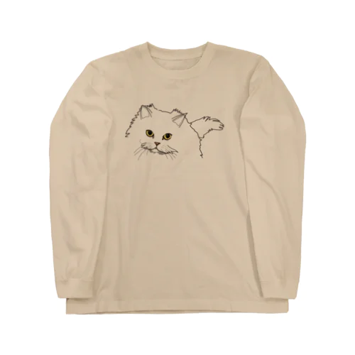 ゆっこさんちの猫 ロングスリーブTシャツ