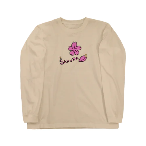 sakura ロングスリーブTシャツ