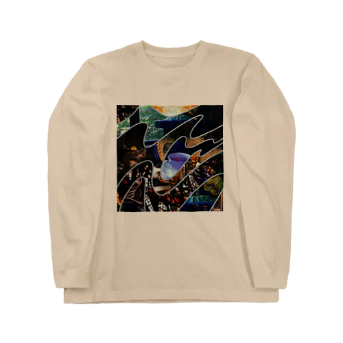 旅の宝石　コラージュ Long Sleeve T-Shirt