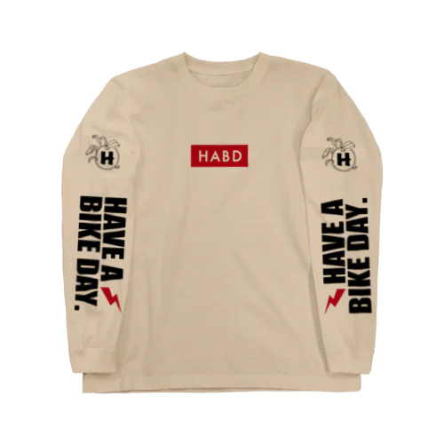 HABD "sleeve logo 2" ロングスリーブTシャツ