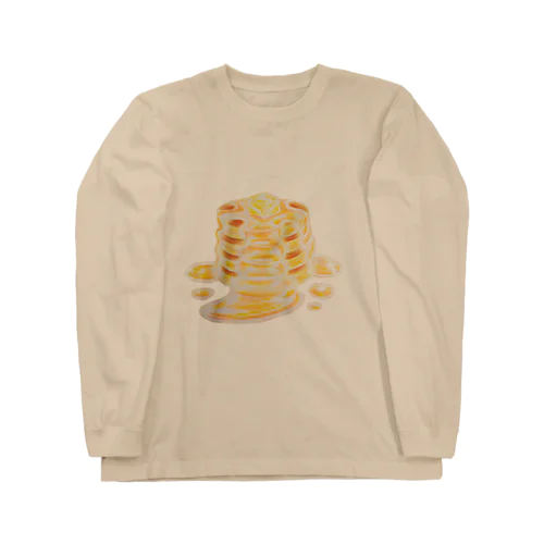 pan cake 2 ロングスリーブTシャツ