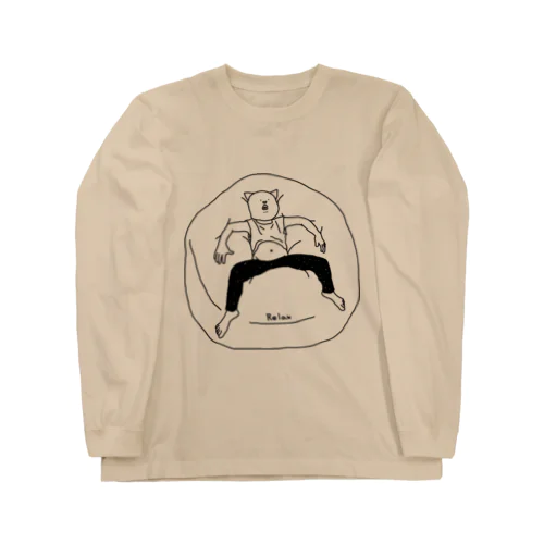 リラックス Long Sleeve T-Shirt