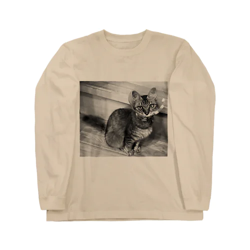 カラーを外して欲しい猫 Long Sleeve T-Shirt