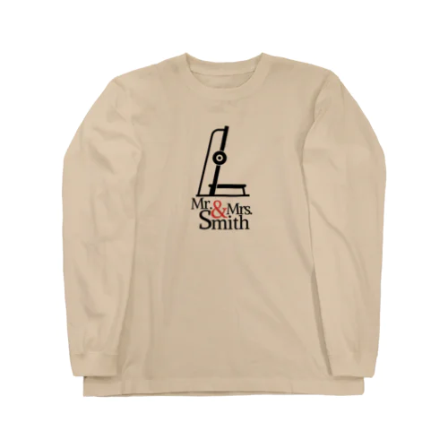 Mr. & Mrs. Smith machine Long Sleeve T-Shirt