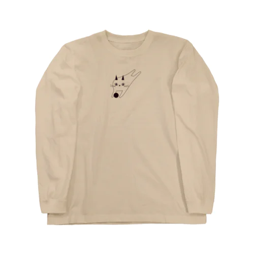 ミャクソンのボール遊び（黒）  Long Sleeve T-Shirt