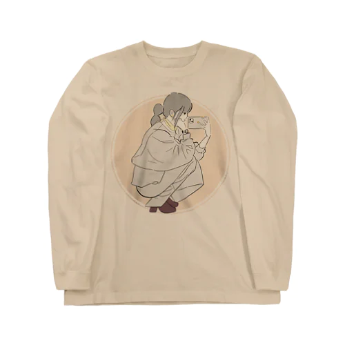 自撮りちゃん Long Sleeve T-Shirt