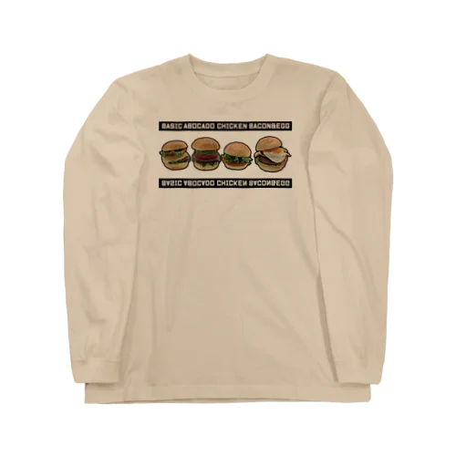 ハンバーガーズ Long Sleeve T-Shirt