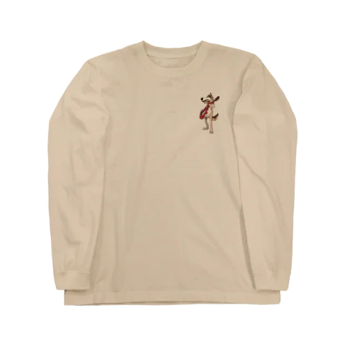 ジェットアイコン　ギター（カラー） Long Sleeve T-Shirt