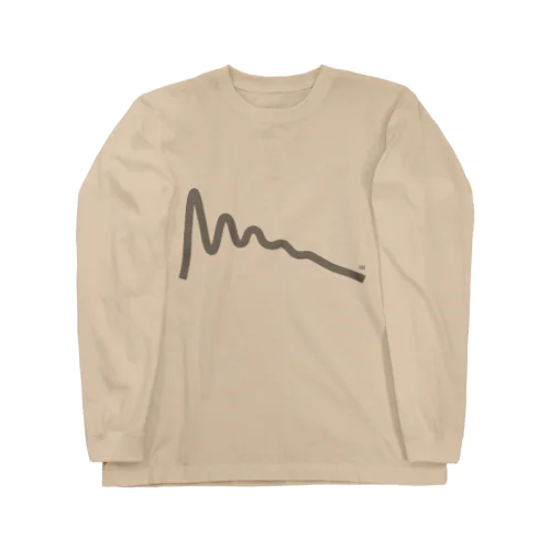 303_wave_gray_TP_D Long Sleeve T-Shirt