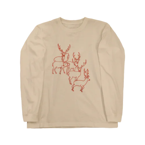 エゾシカ Long Sleeve T-Shirt