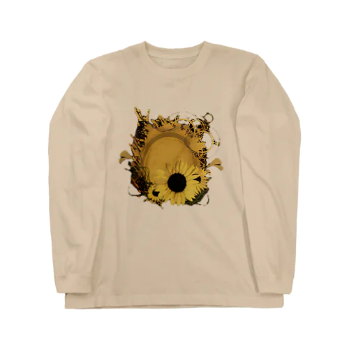 ひまわりと魔法の鏡 Long Sleeve T-Shirt