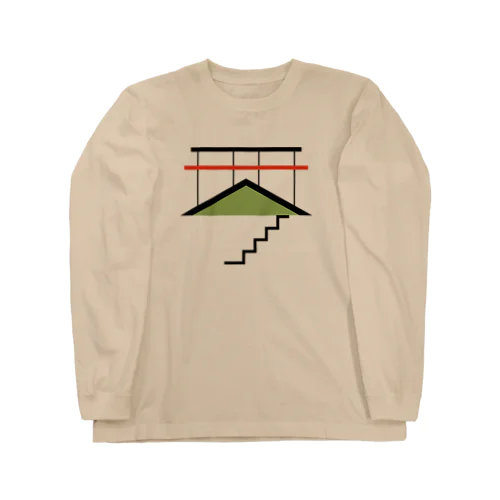 建築漢字　琴 Long Sleeve T-Shirt