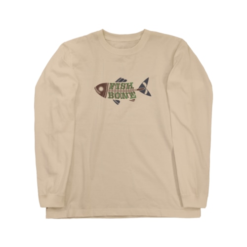 魚の骨 Long Sleeve T-Shirt