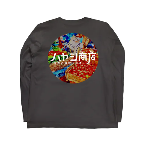 海外フォト×ロゴ Long Sleeve T-Shirt