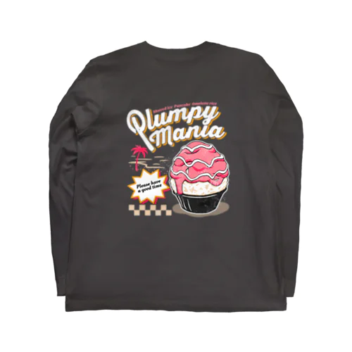 PLUMPY pink sherbet ロングスリーブTシャツ