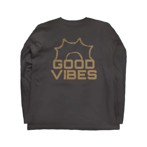 good vibes ロングスリーブTシャツ