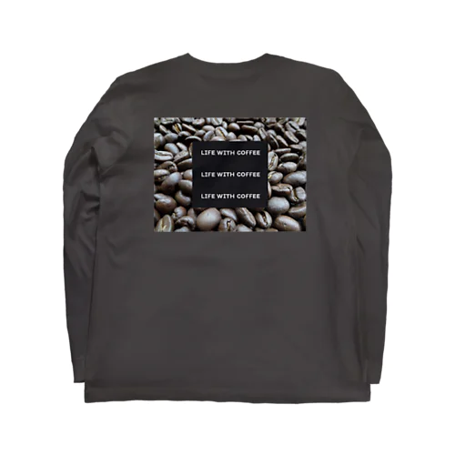 Life With Coffee Cacao Long Sleeve T-Shirt