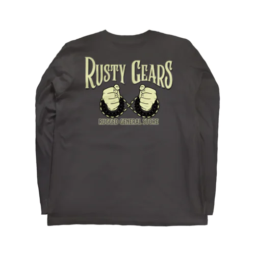 Rusty GearS Cuffs Long Sleeve T-Shirt