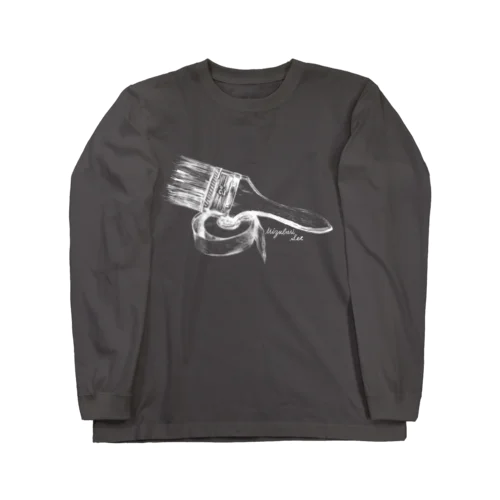 水張り(ホワイト) Long Sleeve T-Shirt