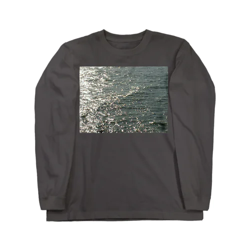 201410241247000 　海面は燻し銀 Long Sleeve T-Shirt