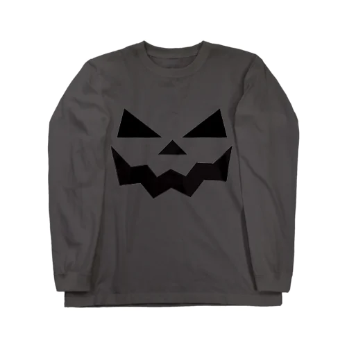 ハロウィン🎃カボチャのおばけ🎃 ロングスリーブTシャツ