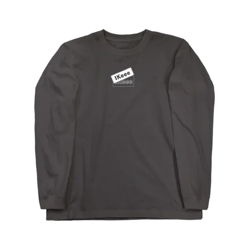 IKeee ロンT 斜めロゴ Long Sleeve T-Shirt