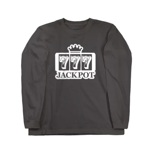 ジャックポット スリーセヴン ホワイト Long Sleeve T-Shirt