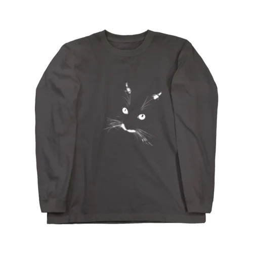 深淵から ねこのたま Long Sleeve T-Shirt